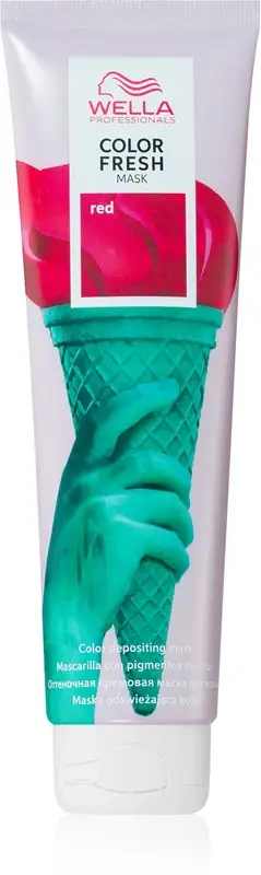 Maschera colorante Wella Color Fresh Red Mask 150ml