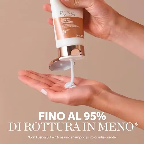 Wella Professionals Fusion Balsamo capelli - Ottimo con shampoo e maschera capelli - Balsamo capelli con aloe vera per miniatura 2