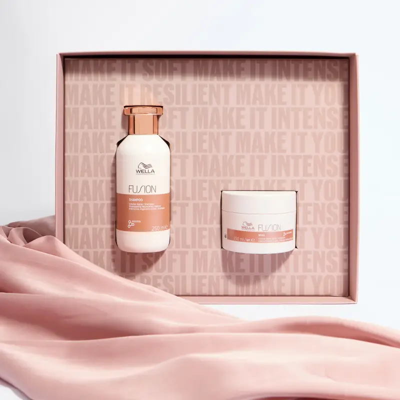 Fusion Fusion Cofanetto Natalizio - Shampoo e Maschera - Capelli fini, Cofanetto per capelli miniatura 5