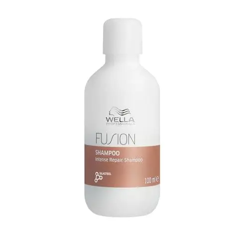 Wella Professionals Fusion Shampoo - Tecnologia Wella Professionals per capelli setosi - Shampoo professionale per