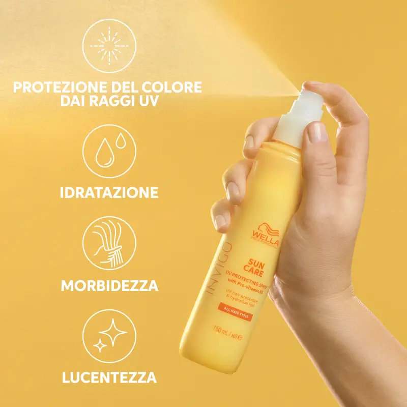 Invigo INVIGO SUN CARE UV Hair Color Protection Spray - Spray solare capelli miniatura 2
