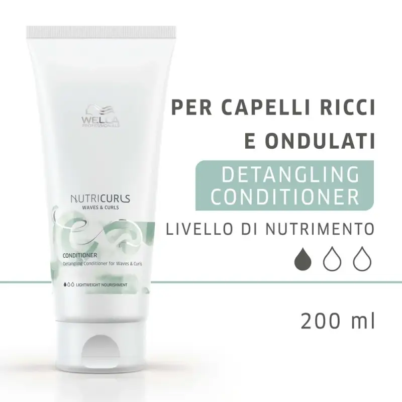 Nutricurls Nutricurls Conditioner - Balsamo capelli ricci, Capelli ricci miniatura 2