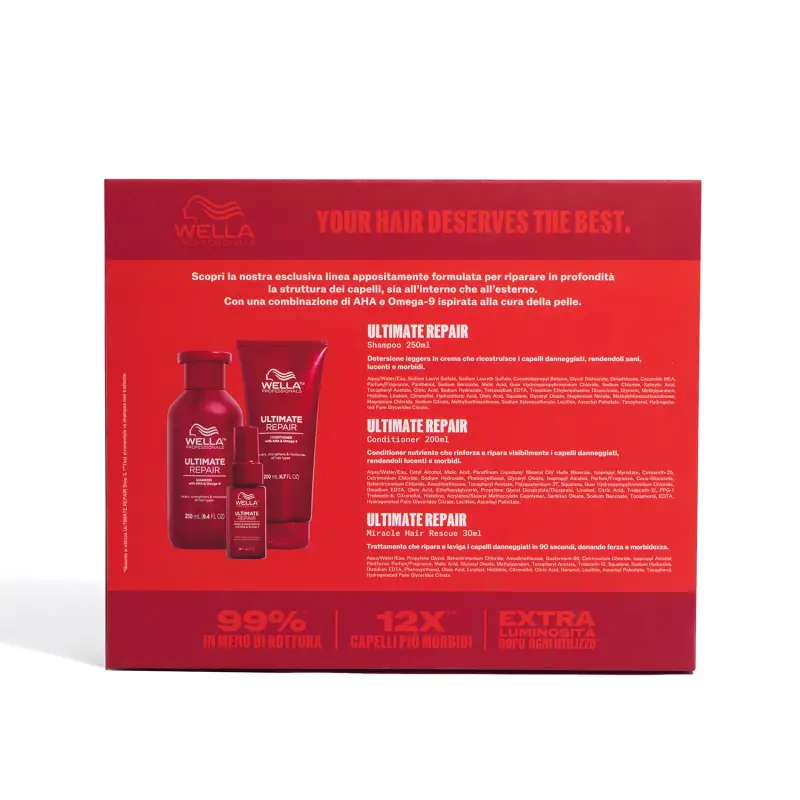 Ultimate Repair Ultimate Repair Cofanetto Natalizio - Shampoo, Balsamo e Miracle Hair Rescue - Capelli danneggiati, Cofanetto per miniatura 3