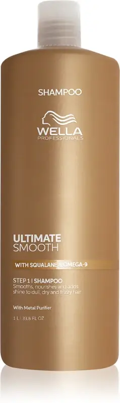 Professionals Ultimate Smooth shampoo nutriente intenso per capelli brillanti e morbidi 1000 ml