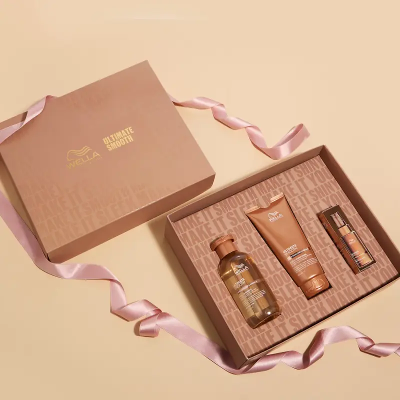 Ultimate Smooth Ultimate Smooth Cofanetto Natalizio - Shampoo, Balsamo e Miracle Oil Serum - Capelli secchi, Cofanetto per capell miniatura 4