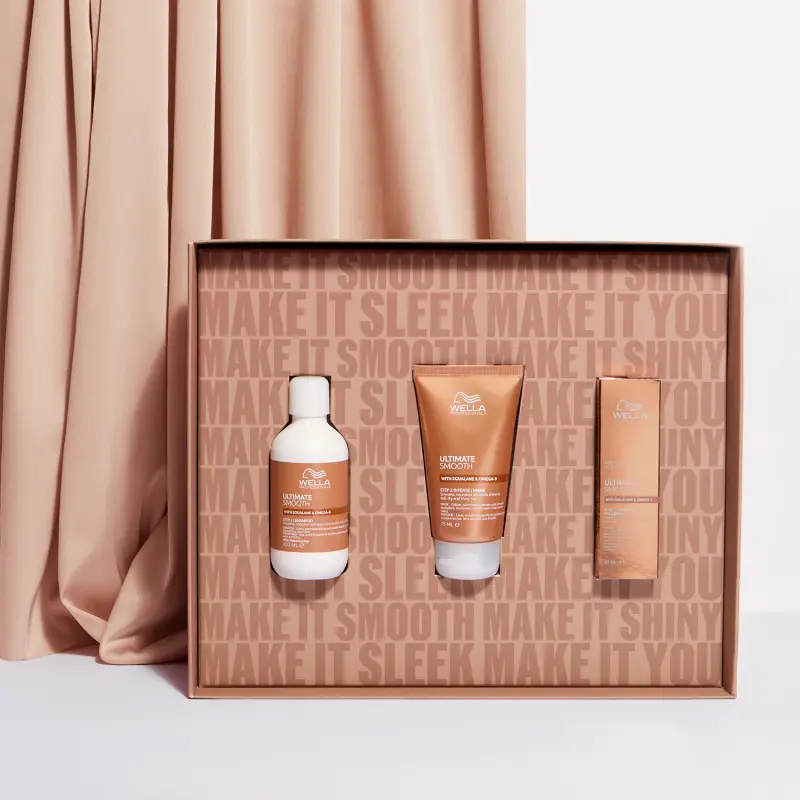 Ultimate Smooth Ultimate Smooth Cofanetto Natalizio - Shampoo, Maschera e Miracle Oil Serum - Capelli secchi, Cofanetto per capel miniatura 4