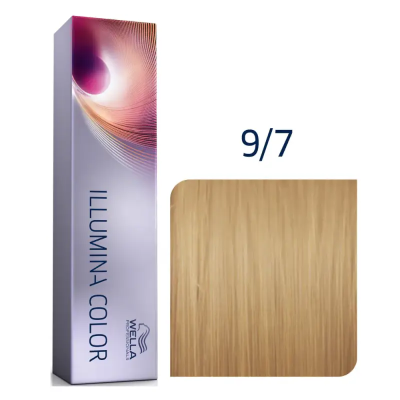 Tintura per capelli WELLA ILLUMINA COLOR, 60 ml 9/37 - Biondo Molto Luminoso Marrone Oro