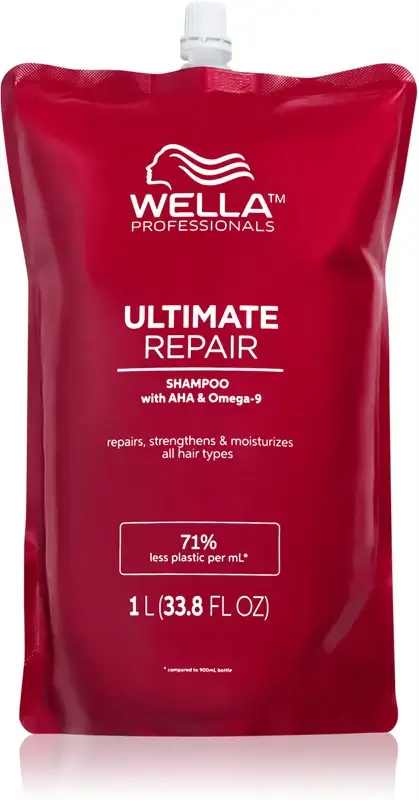 Ultimate Repair Shampoo Refill - shampoo rigenerante per capelli, 1000 ml