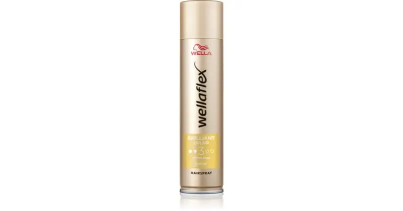 Wellaflex Brilliant Color lacca per capelli fissante a tenuta media per capelli tinti 250 ml