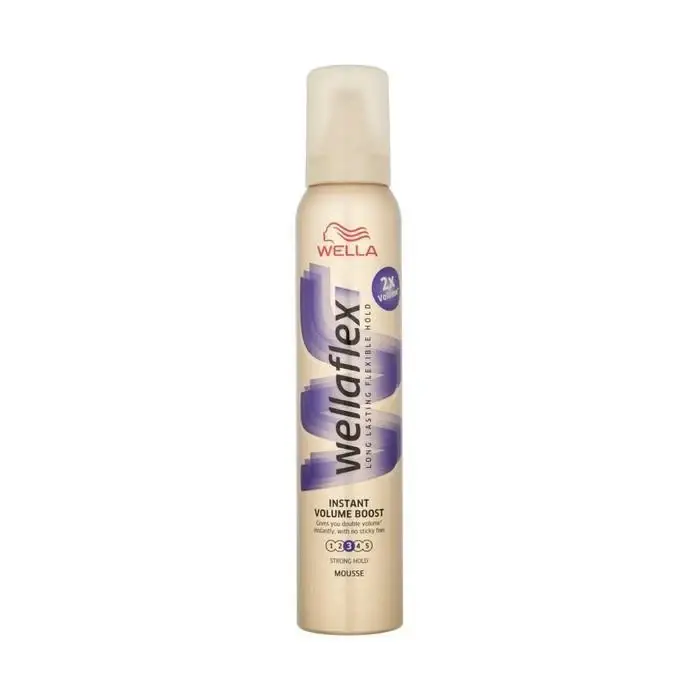 Wellaflex Instant Volume Boost Styling Mousse Volume Tenuta Forte 200 ml