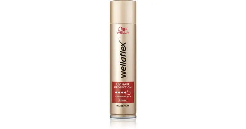 Wellaflex UV lacca per capelli fissante extra forte per la termoprotezione dei capelli 250 ml