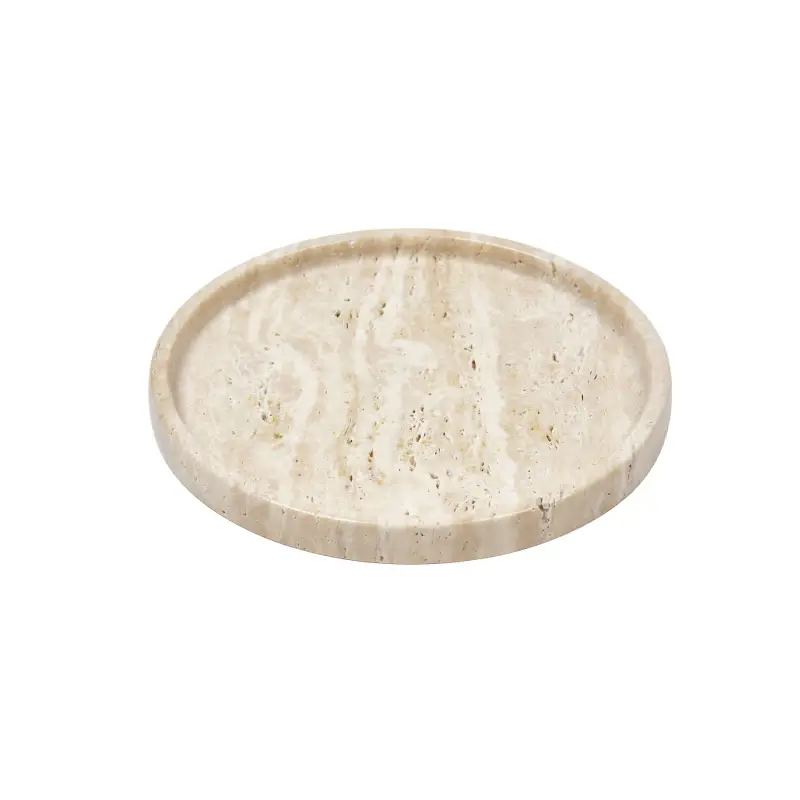 Piano rotondo in travertino Wellmark