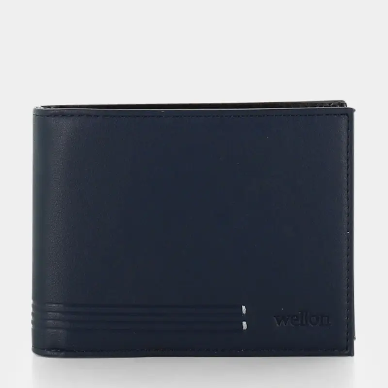 Portafoglio Wellon da Uomo, blu
