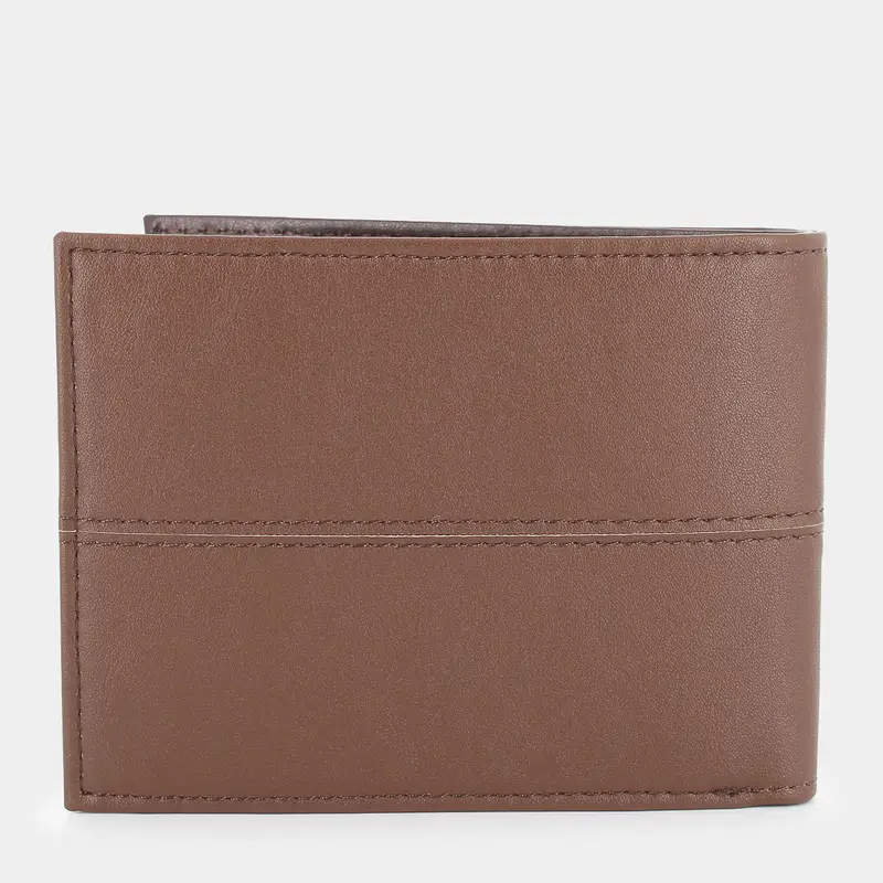 Portafoglio Wellon da Uomo, marrone miniatura 2