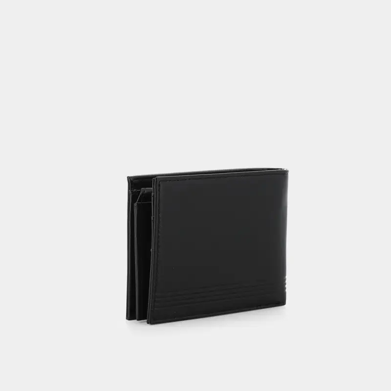 Portafoglio Wellon da Uomo, nero miniatura 2
