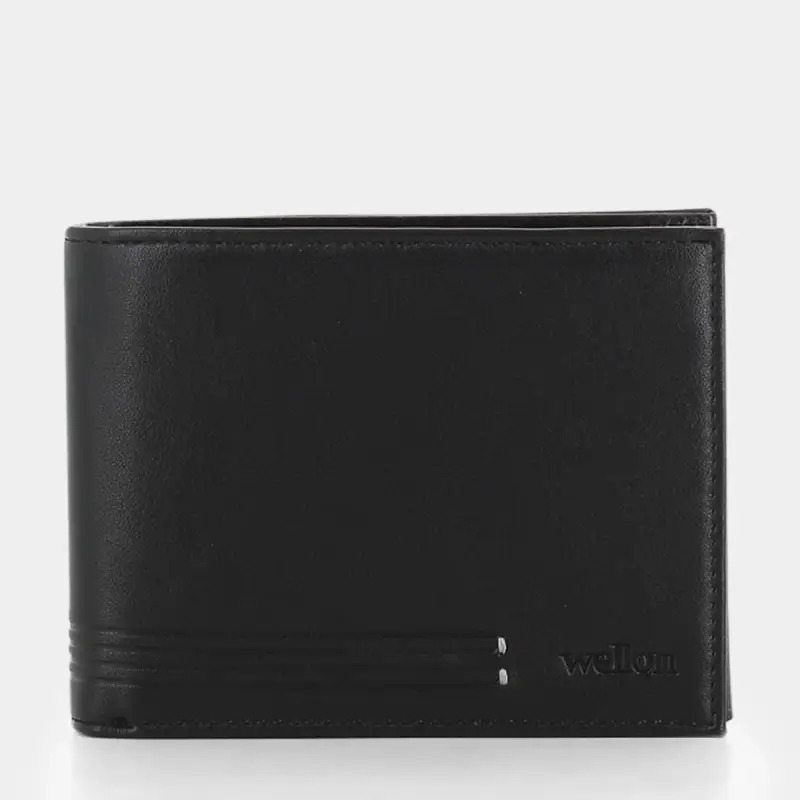 Portafoglio Wellon da Uomo, nero