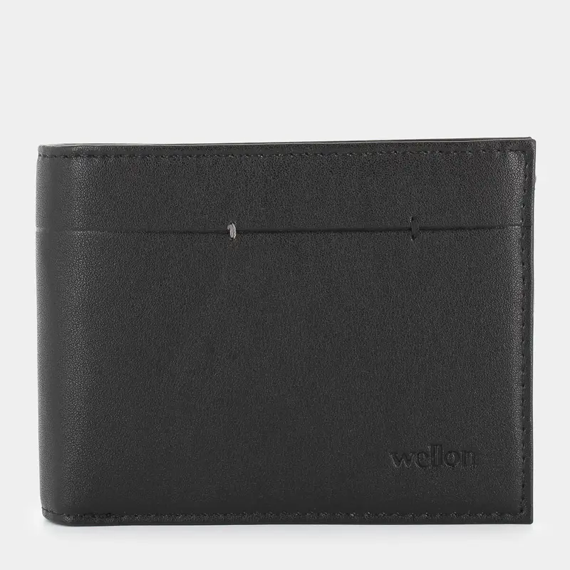 Portafoglio Wellon da Uomo, nero