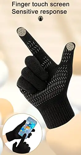 WELLQUA Guanti Nero 3128181 miniatura 2