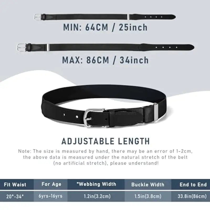 WELROG Cintura Elastica Regolabile per Bambini miniatura 3