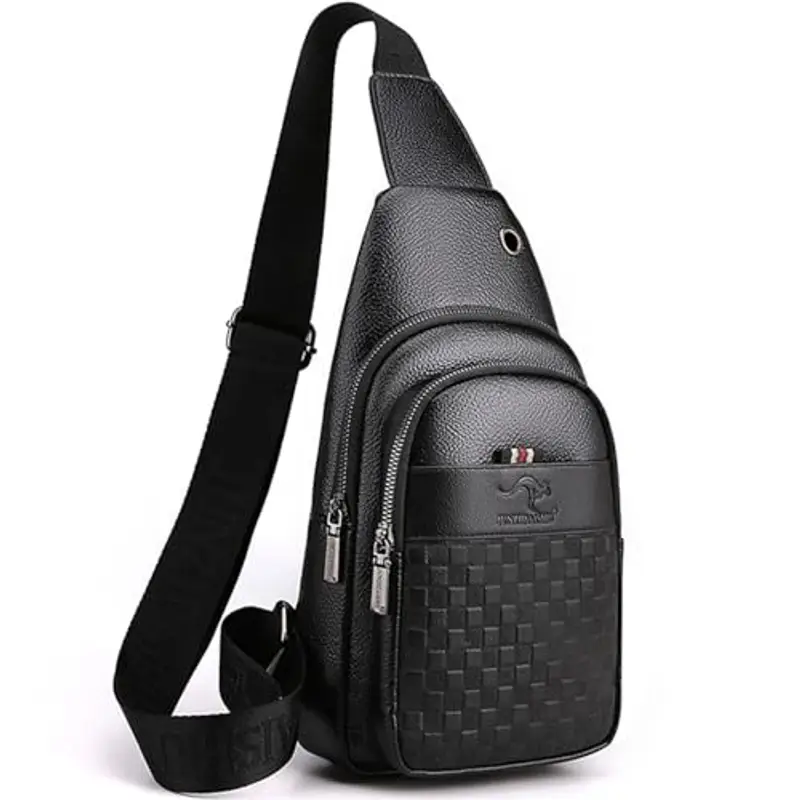 Wenbones Borsa a tracolla Uomo Nero 2420252