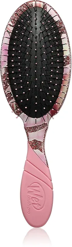 Pro detangler Lava spazzola per tutti i tipi di capelli rosa