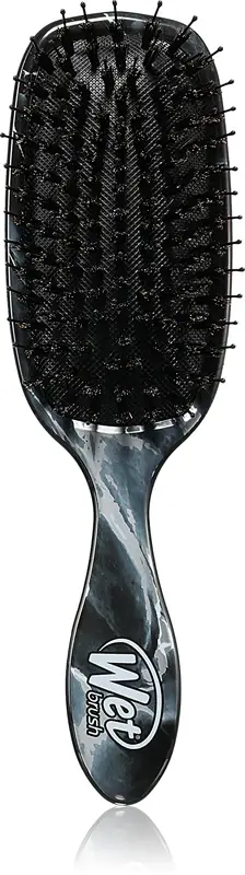 Shine Enhancer spazzola per capelli con setole di cinghiale Metalic marble - onyx