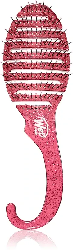Shower Spazzola rosa Glitter