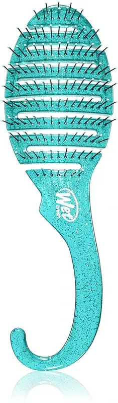 Shower Spazzola Teal Glitter