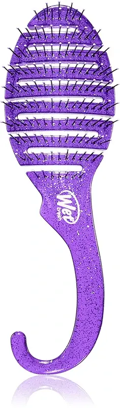 Shower Spazzola Viola Glitter