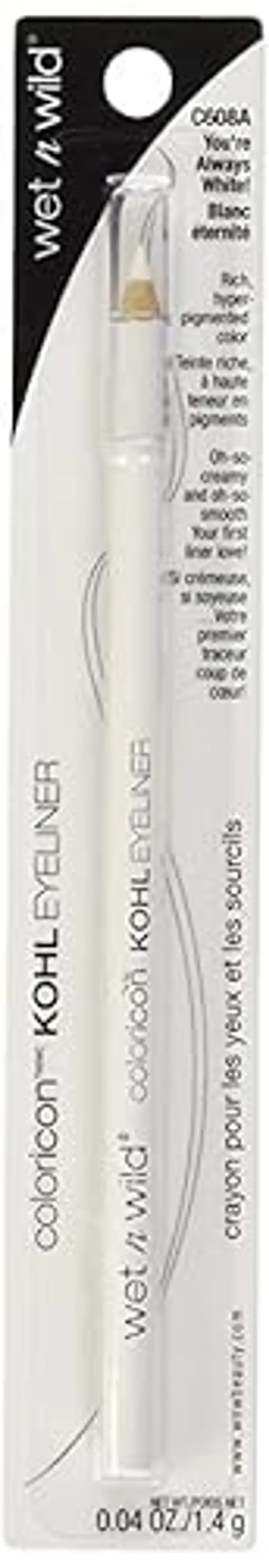 Wet n Wild, Color Icon Kohl Eyeliner Pencil, Eyeliner e Matita per Makeup degli Occhi con un Intenso Effetto Iper miniatura 2