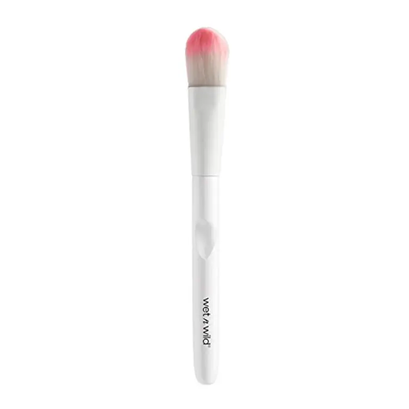 Wet n Wild, Makeup Brush, Pennello per Fondotinta, Denso, Pennello Piatto che Non Lascia Segni, Finito Impeccabile, Adatto a Fondotinta in Crema e Liquido, Pennelli per Makeup Facili da Usare