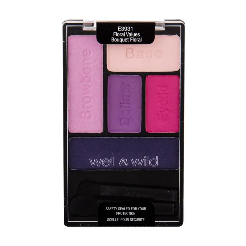 Palette ombretti Wet n Wild Color Icon E3931 Floral Values 5 Sfumature 6 g