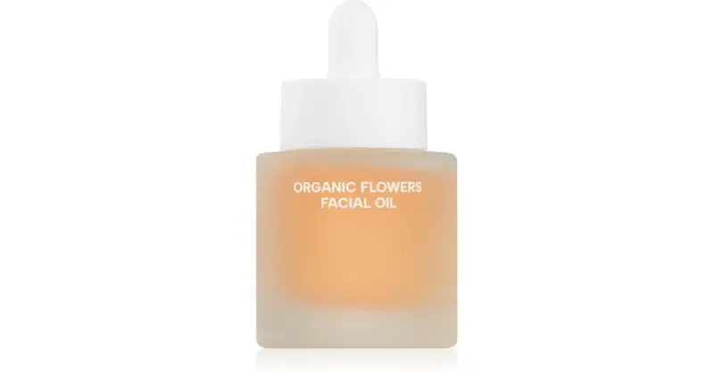 Organic Flowers olio ricco viso per idratare e tendere la pelle