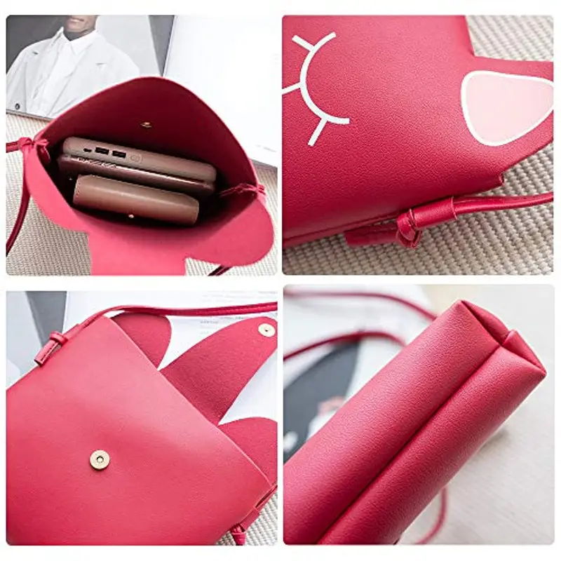 whatUneed Borsa a tracolla Ragazza Nero 2459733 miniatura 3