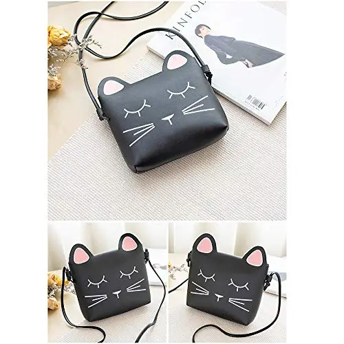 whatUneed Borsa a tracolla Ragazza Nero 3145605 miniatura 3