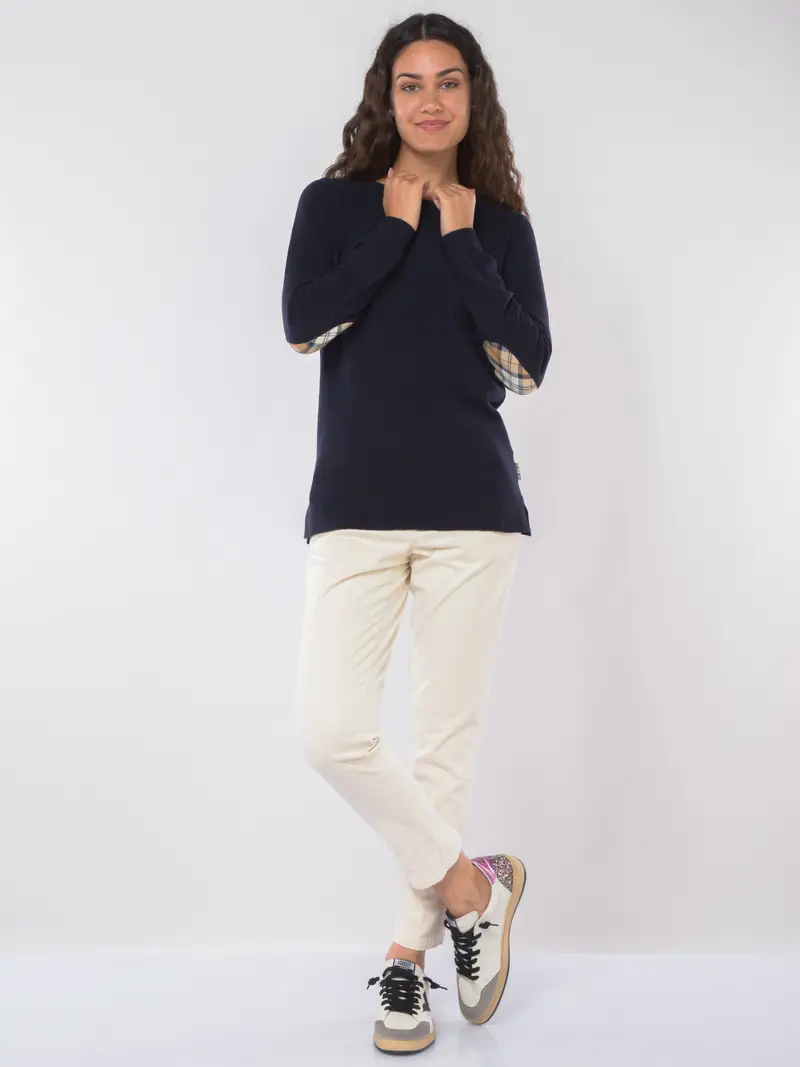 pantalone da donna White Sand chino con elastico BEIGE miniatura 2