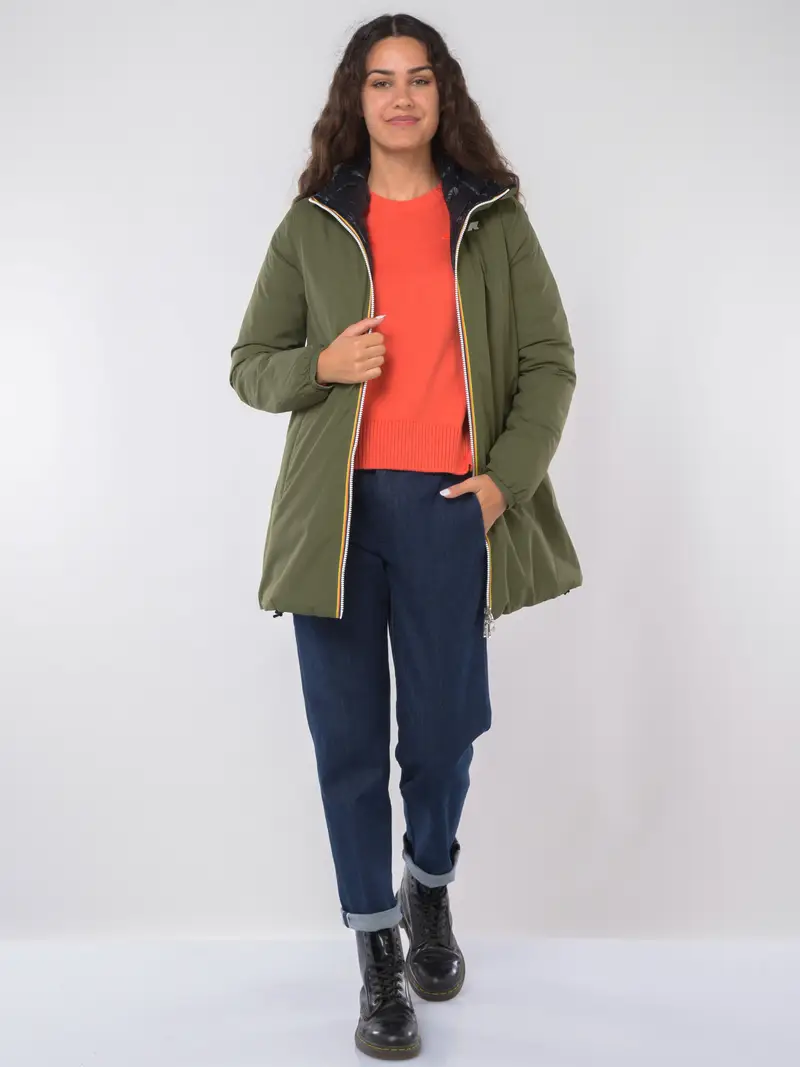 pantalone da donna White Sand in denim con elastico Blu miniatura 2