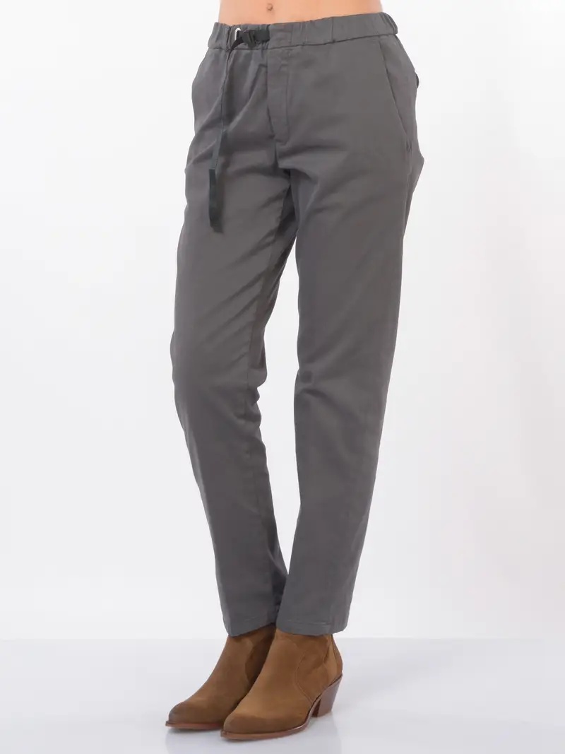 pantalone da donna White Sand Marilyn con elastico Grigio