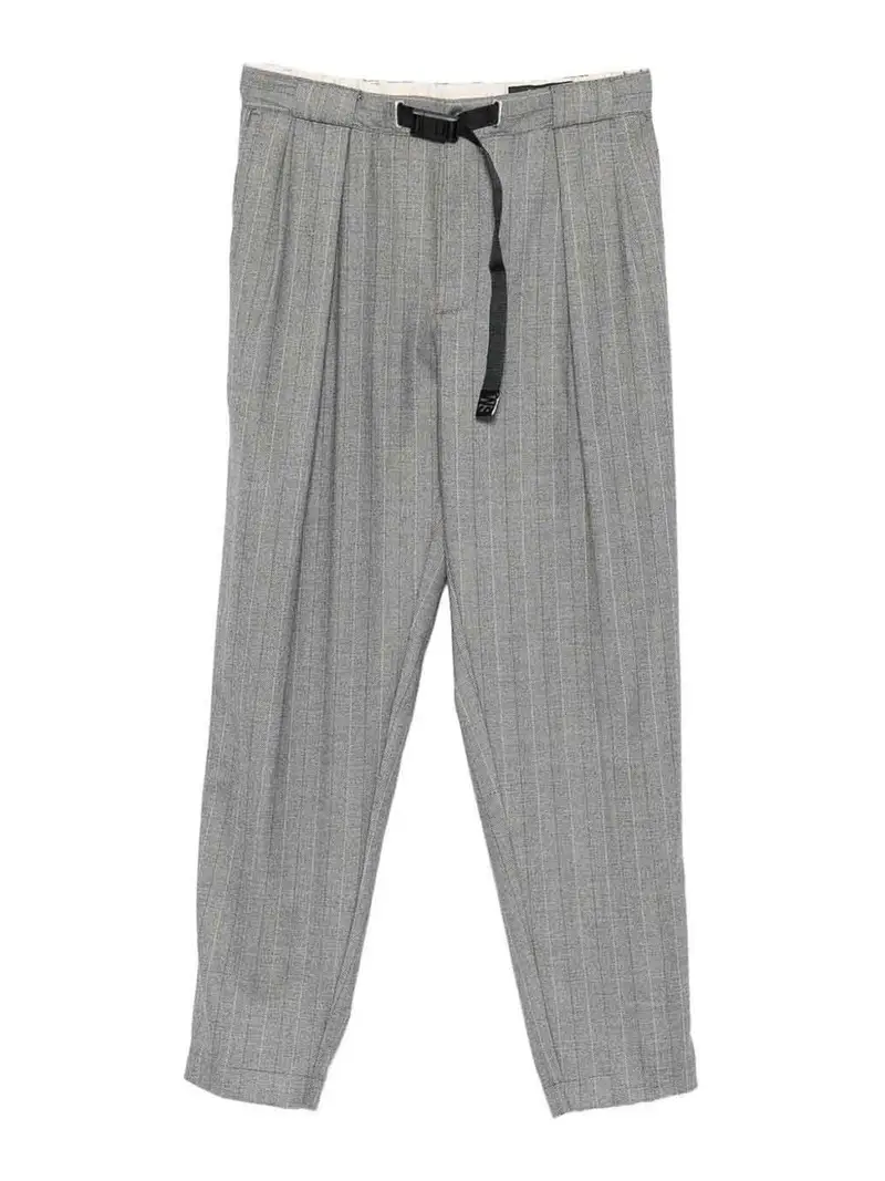 Pantaloni grigi con coulisse Grigio