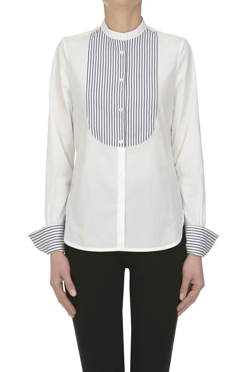 Camicia in cotone Bianco