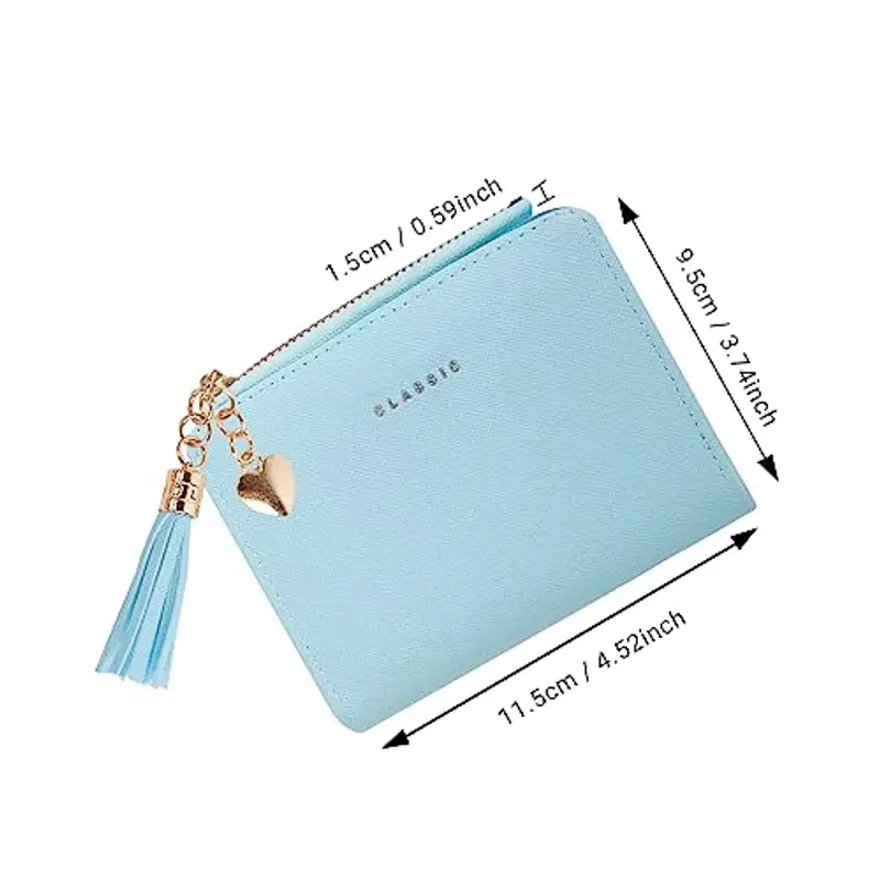 Wiainty Portamonete Donna Blu 1599992 miniatura 2