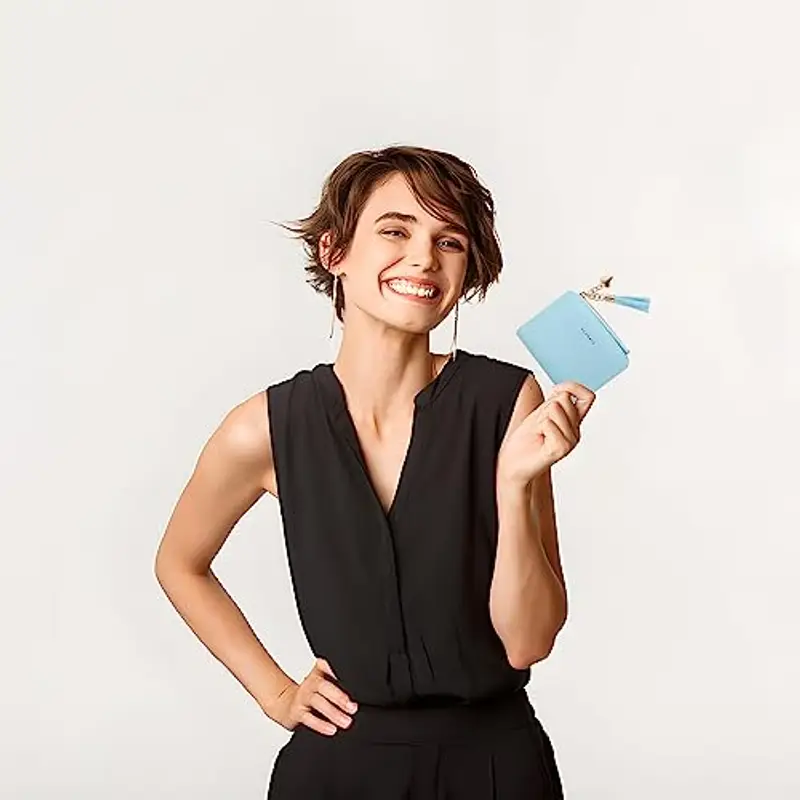 Wiainty Portamonete Donna Blu 1599992 miniatura 3