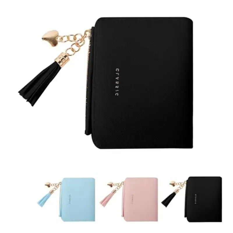 WIAINTY Portafoglio Donna Pelle Cerniera