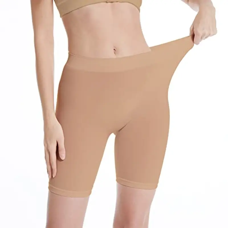 Wiespodex Anti Sfregamento Pantaloncini Donna, Sottogonna Culotte Boxer Senza Cuciture Intimo Boyshort, Slip Mutandine Shorts per Indossare sotto Abiti