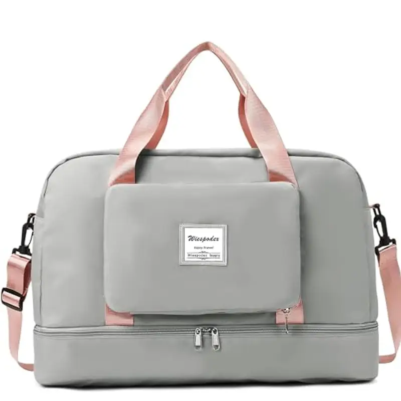 Wiespodex Borsone da viaggio Grigio 786339