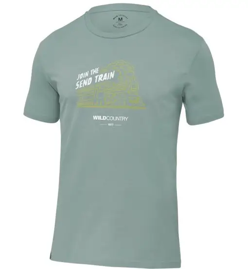 Flow M - T-shirt arrampicata - uomo Green