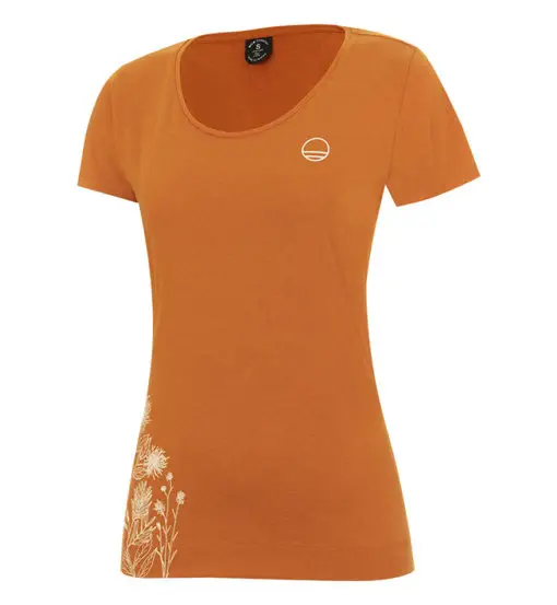 Flow W - T-shirt arrampicata - donna Orange