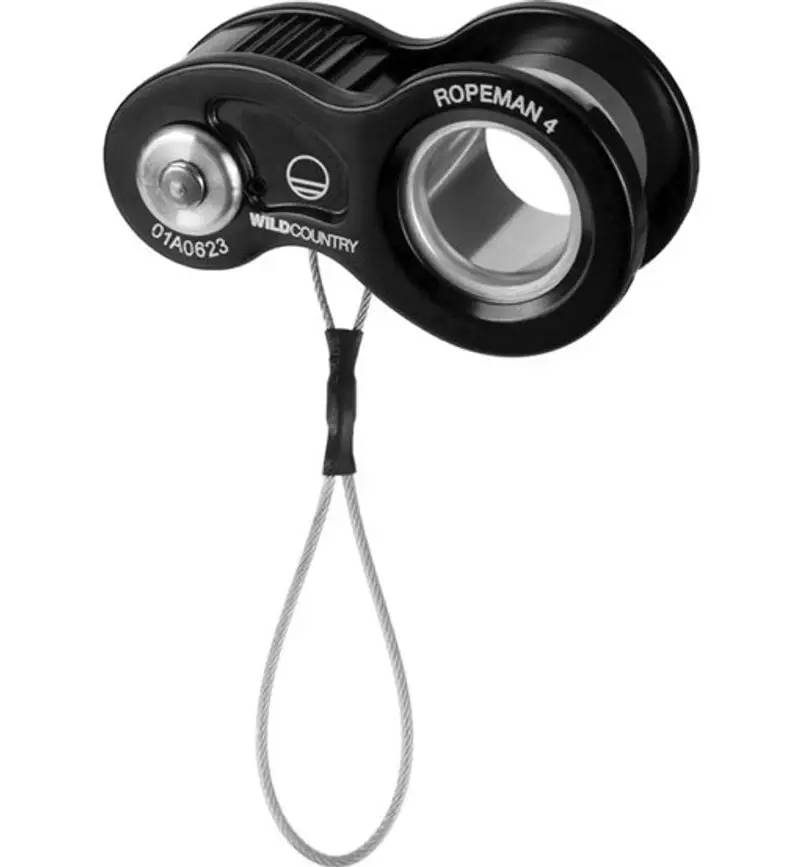 Ropeman 4 - bloccante di progressione Black