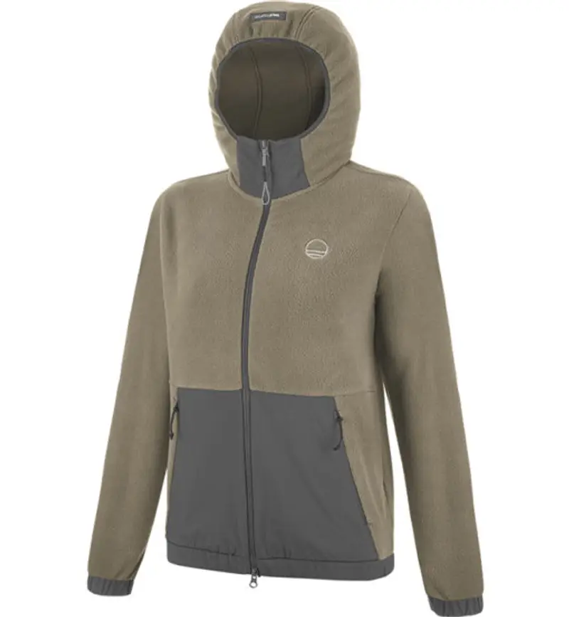 Sequence W Hoody - giacca in pile - donna Brown