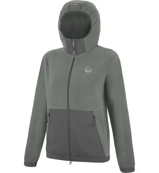 Sequence W Hoody - giacca in pile - donna Green